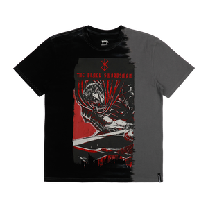 Berserk - Black Swordsman Tie Dye T-shirt